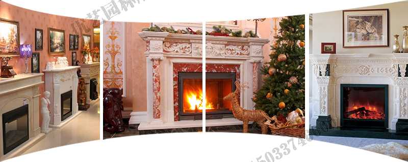 歐式壁爐架實(shí)景，大理石壁爐架定制，石雕壁爐架工廠