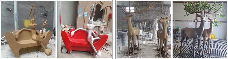 玻璃鋼雕塑制作流程，仿真景觀(guān)雕塑廠(chǎng)家