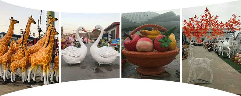 仿真景觀擺件，卡通景觀雕塑