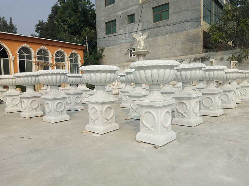 景觀雕塑花盆，定制景觀花盆廠家